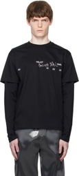 HELIOT EMIL Black Fulgens Longsleeve T-shirt