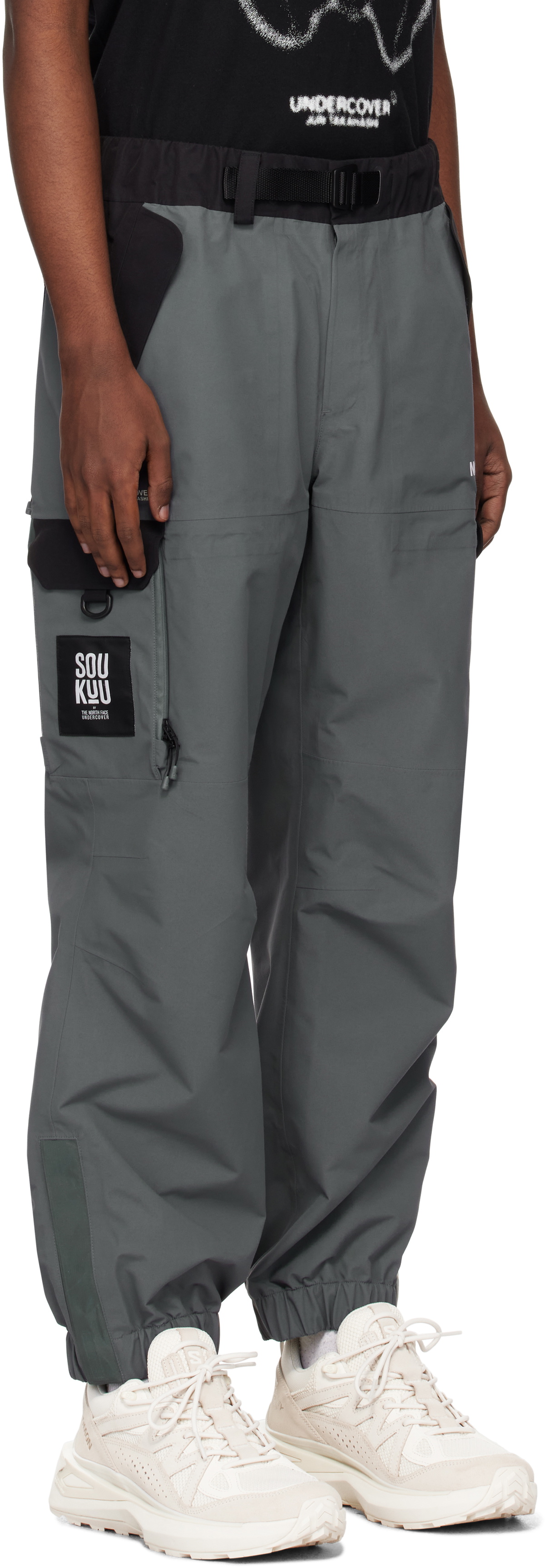 UNDERCOVER Gray The North Face Edition SOUKUU Hike Utility Shell