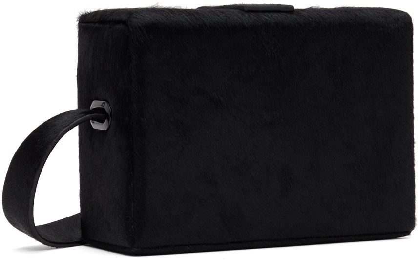HELIOT EMIL Black Pony Hair Solely Box Bag Heliot Emil