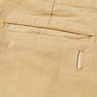 Folk Men's Assembly Linen Pant in Tan Linen