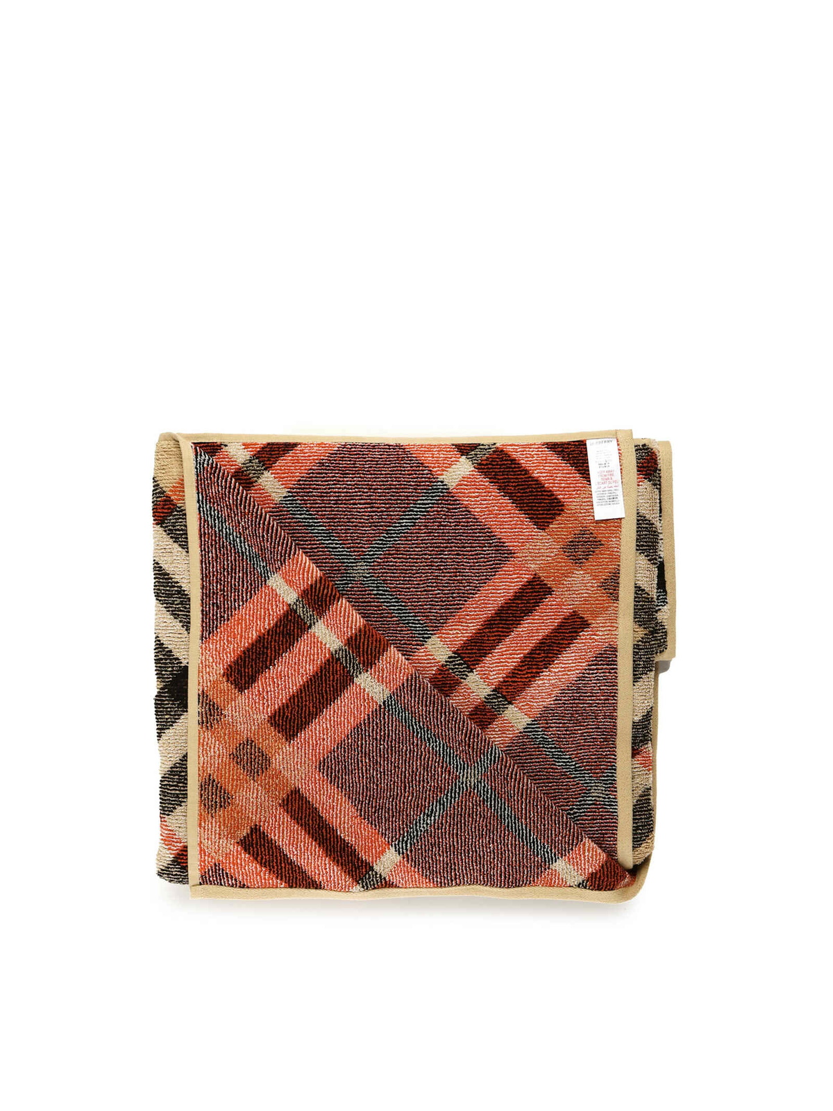 Burberry Cotton Towel Check