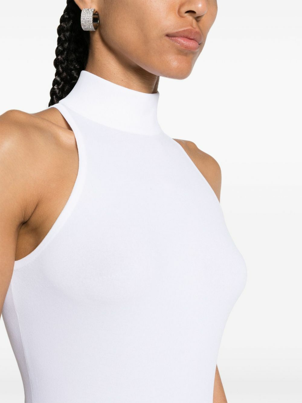 ALAÏA - Sleeveless Turtleneck Bodysuit ALAÏA