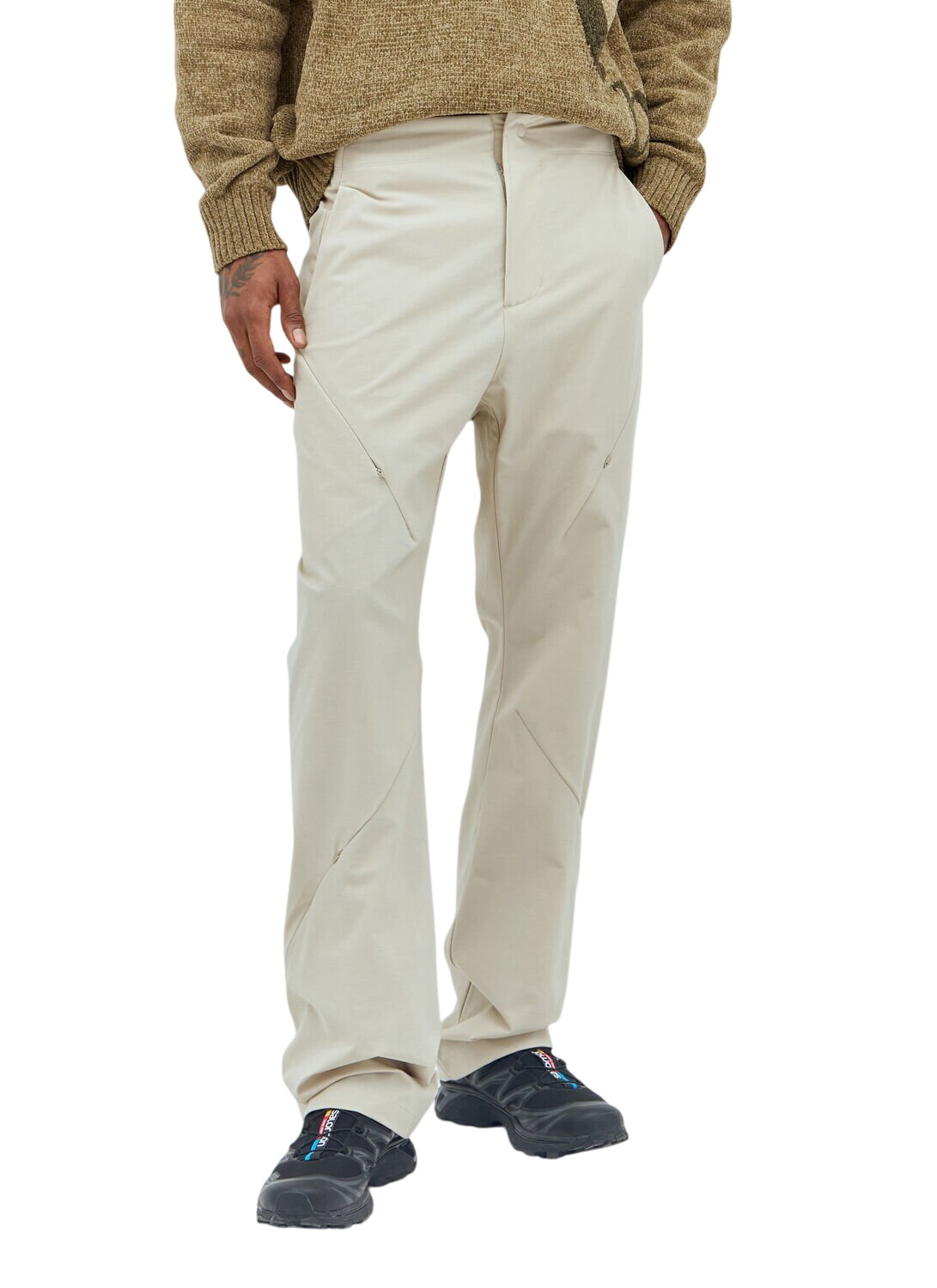 POST ARCHIVE FACTION (PAF) Black On Edition Zero Trousers Post