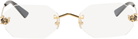 Cartier Gold 'Panthère de Cartier' Glasses