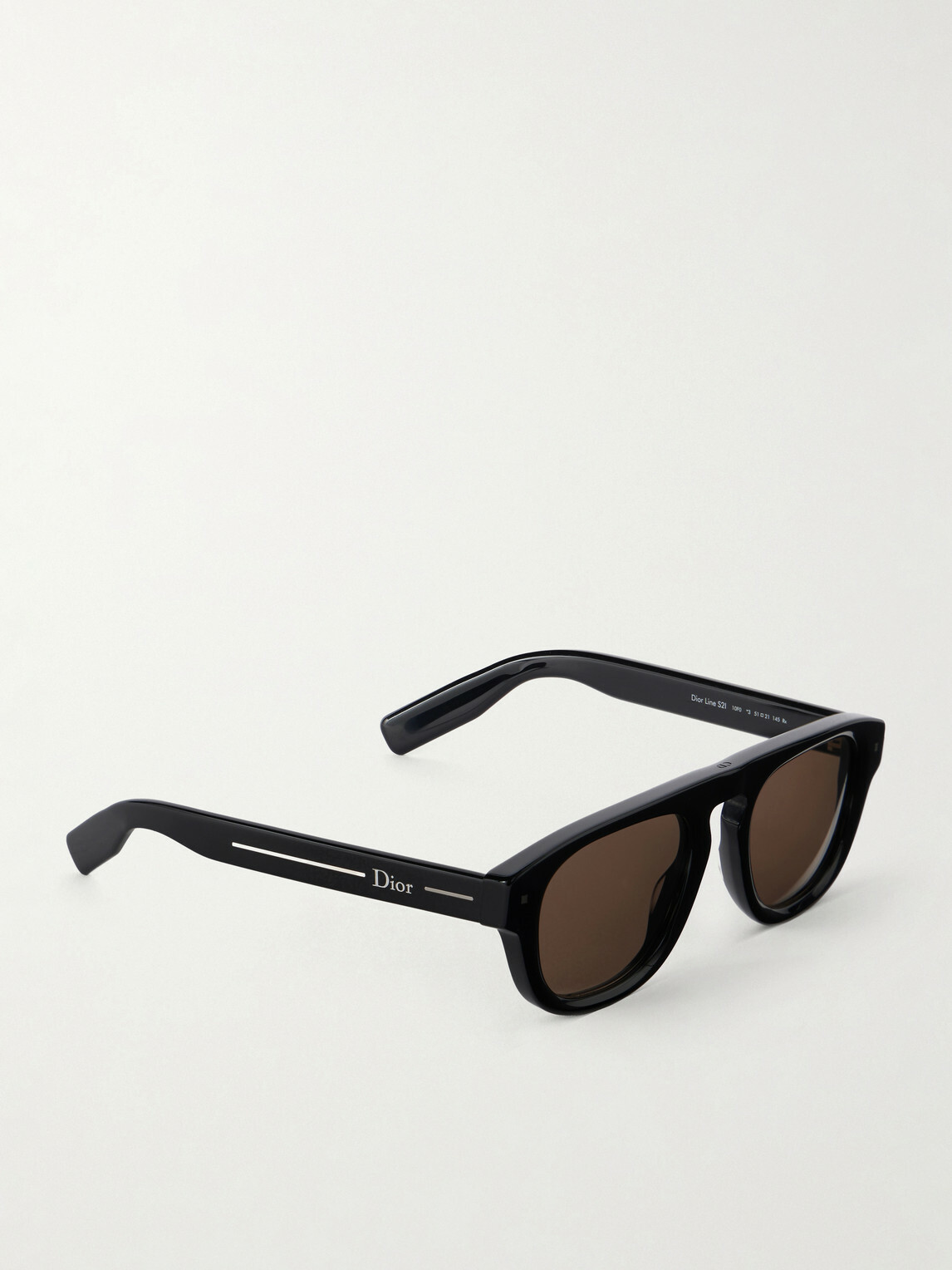 Dior Eyewear - Dior Line S2I Aviator-Style Acetate Sunglasses - Black