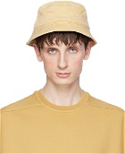 Rick Owens DRKSHDW Yellow Gilligan Narrow Brim Bucket Hat
