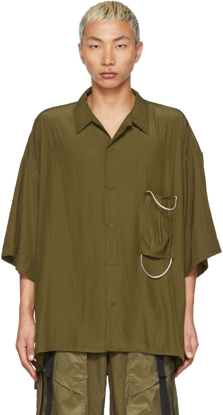 A. A. Spectrum Khaki Sharaf Shirt