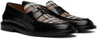 Burberry Black Croftwood Penny Loafers