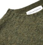 Officine Generale - Shetland Wool Sweater - Men - Green