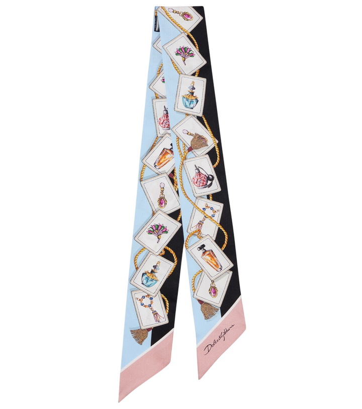 Photo: Dolce&Gabbana Silk scarf