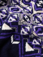 BOGNER - Luci Fair Isle Virgin Wool Sweater - Blue