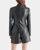 Steve Madden Cinched Blazer in Black
