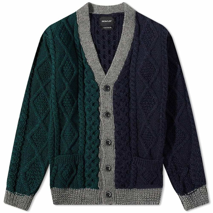 Photo: Howlin by Morrison Men's Howlin' Back from the Grave Aran Cardigan in Forest