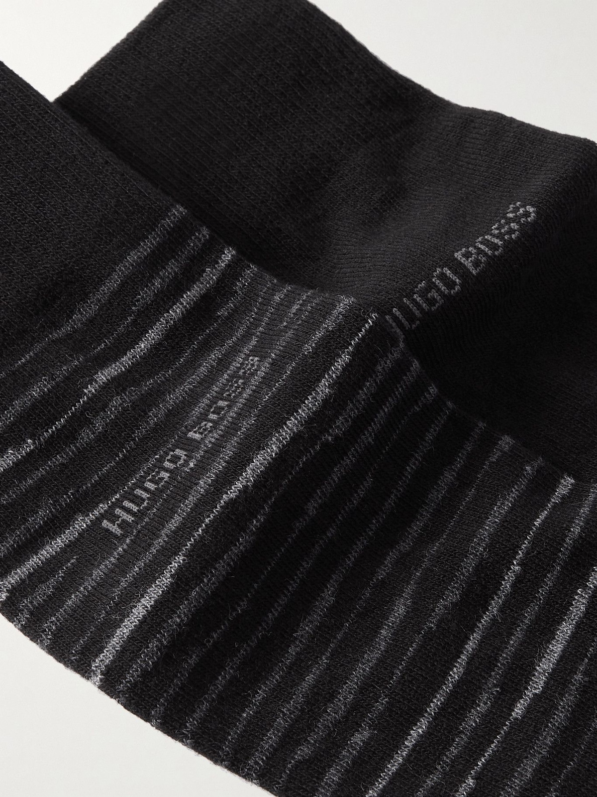 Buy BOSS Two-Pack Cotton Blended Socks