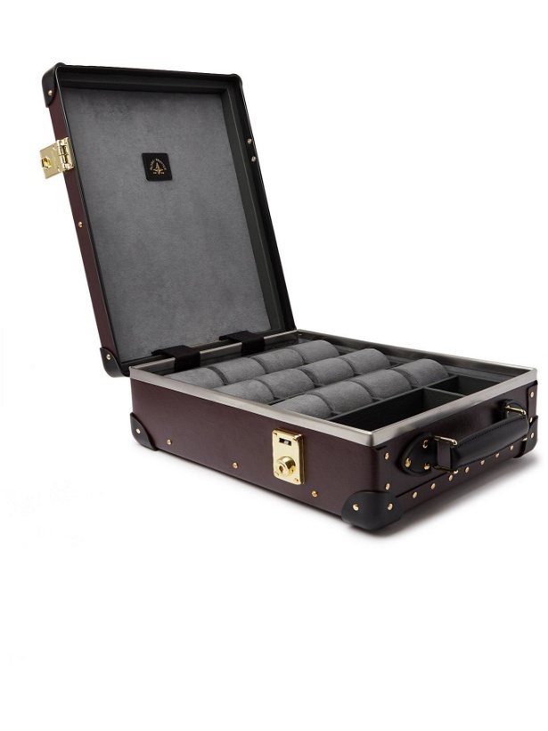 Photo: GLOBE-TROTTER - Centenary Leather-Trimmed Twelve-Watch Box