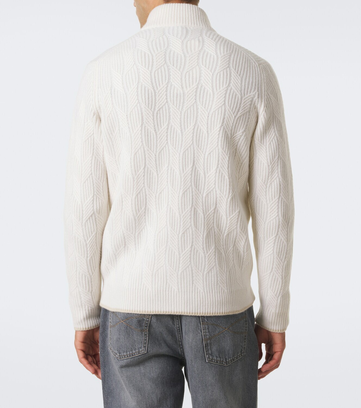 Fedeli Cable-knit cashmere cardigan