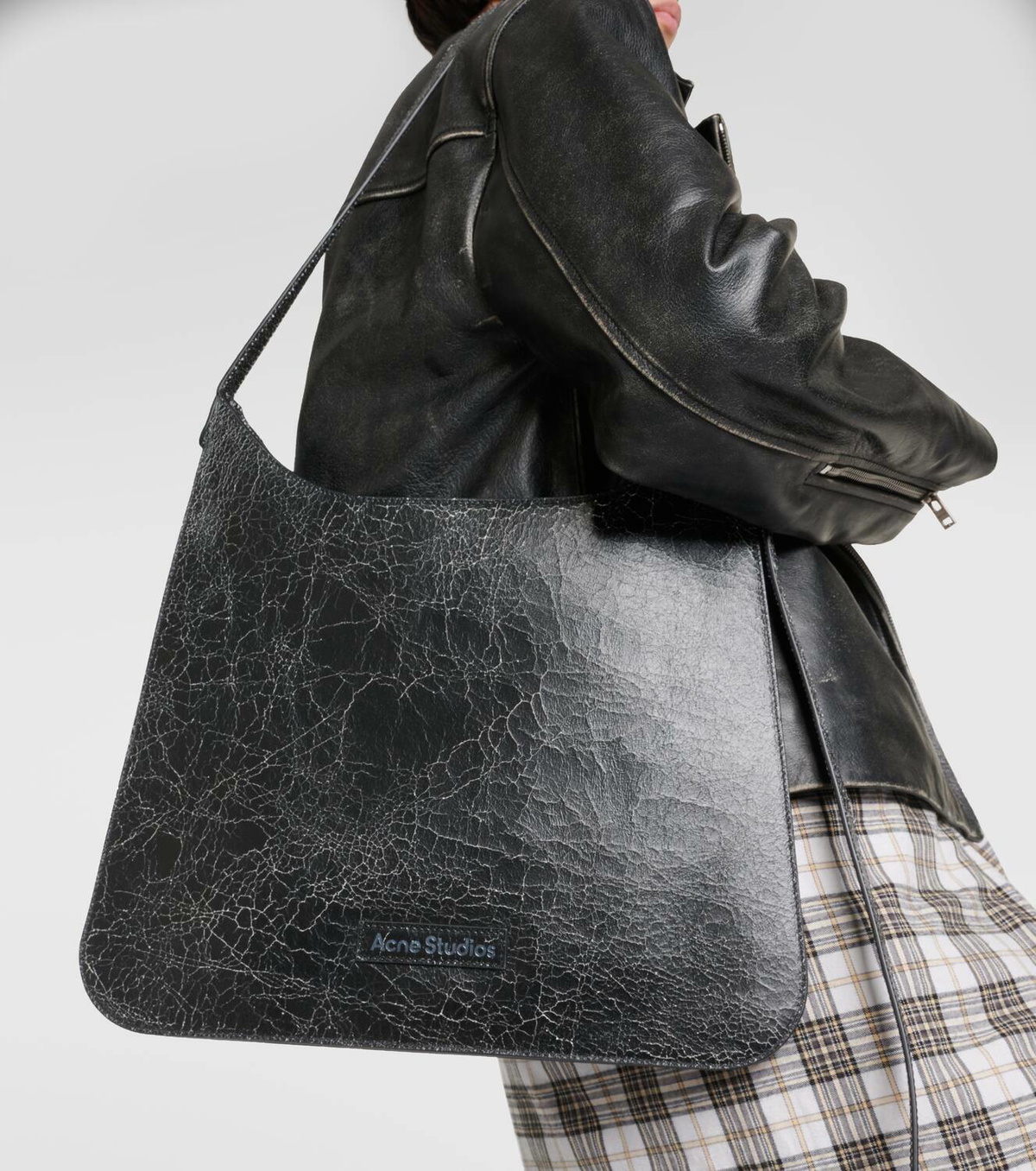 Acne Studios Platt leather shoulder bag Acne Studios
