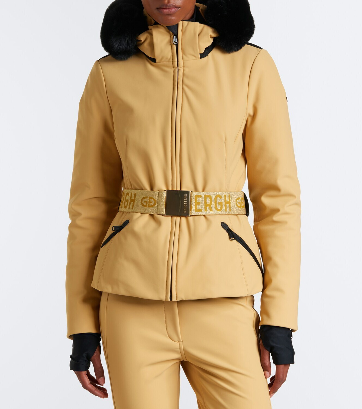 Goldbergh Hida belted ski jacket