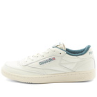 Reebok Men's Club C 85 Vintage Sneakers in Chalk/Alabaster/Forest