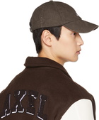 Axel Arigato Brown Washed Signature Cap