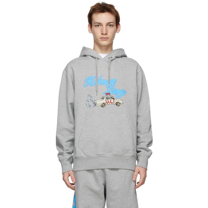 Photo: Helmut Lang Grey Saintwoods Edition HL Taxi Hoodie