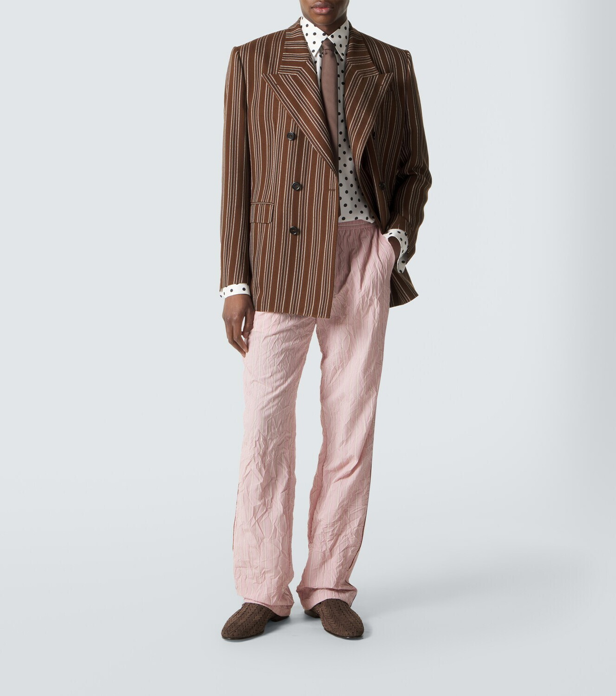 Dolce&Gabbana Striped straight pants