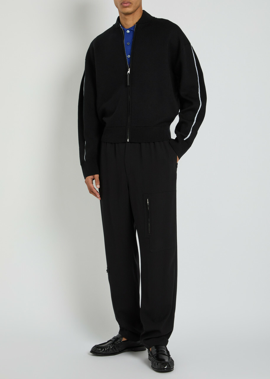 Givenchy Utility Wool Trousers Black