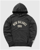New Balance Essentials Varsity Fleece Hoodie Black - Mens - Hoodies