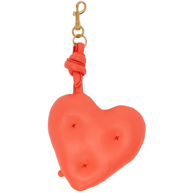 Anya Hindmarch Red Chubby Cherries Charm Keychain Anya Hindmarch