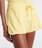 Hunza G Logo cotton terry shorts
