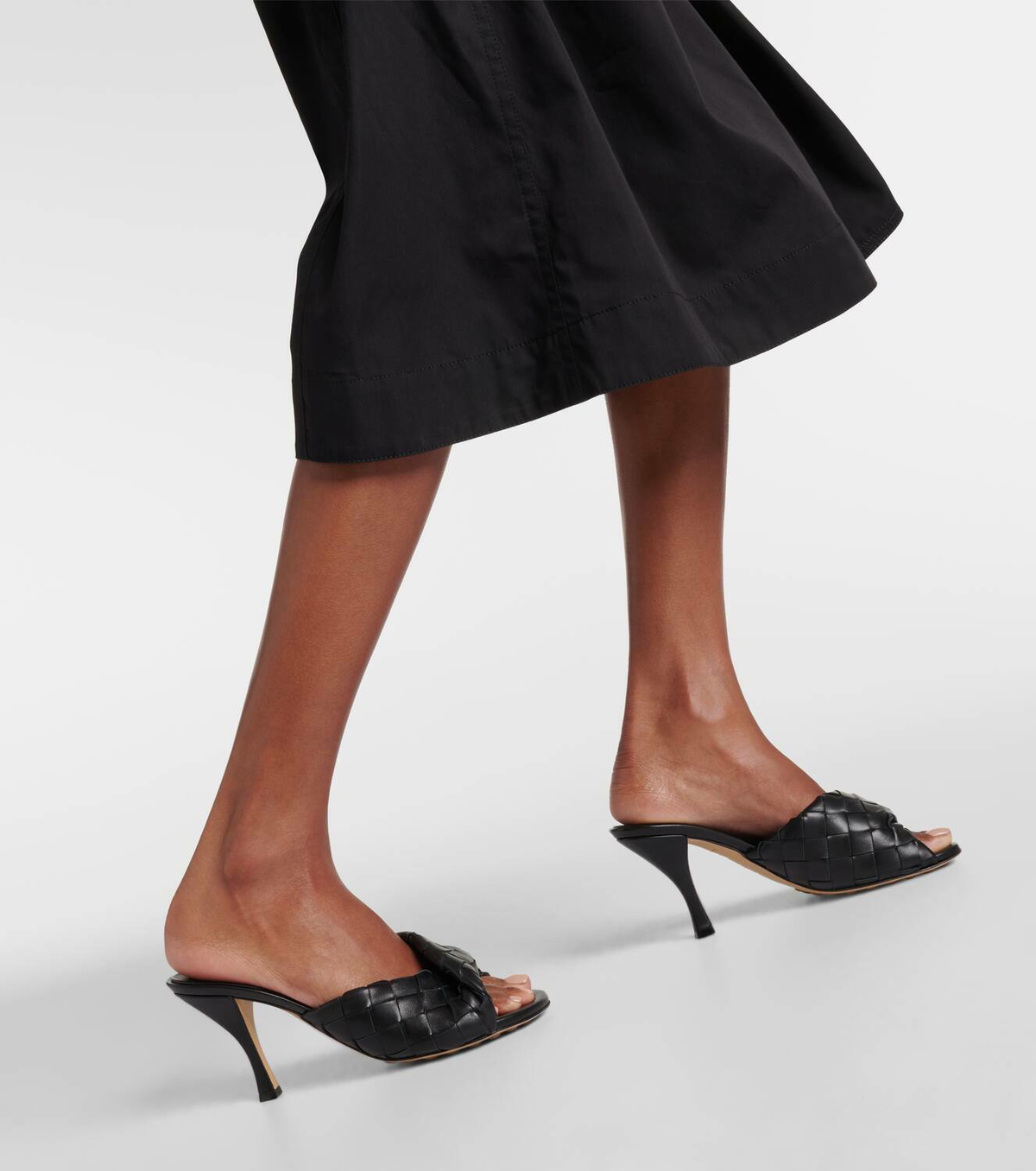 Bottega Veneta Blink 80 leather mules Bottega Veneta