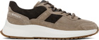 Bally Brown Outline Sneakers