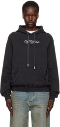 Off-White Black Scissor Arrow Hoodie