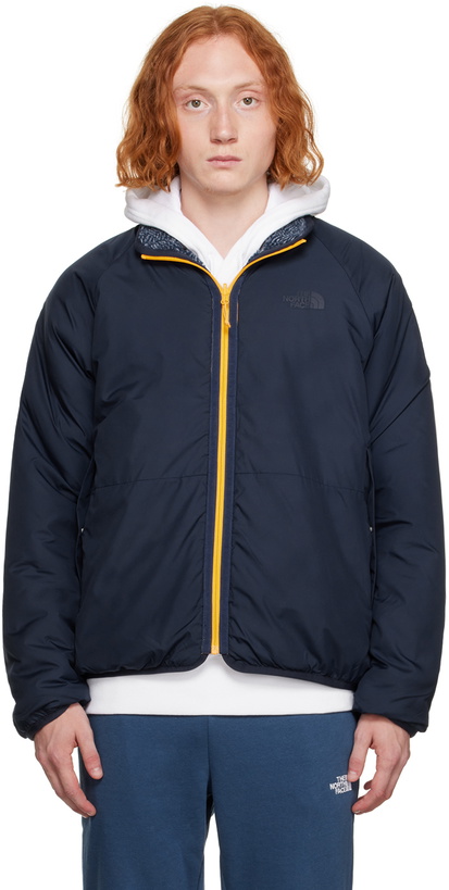 Photo: The North Face Navy Zip Reversible Jacket