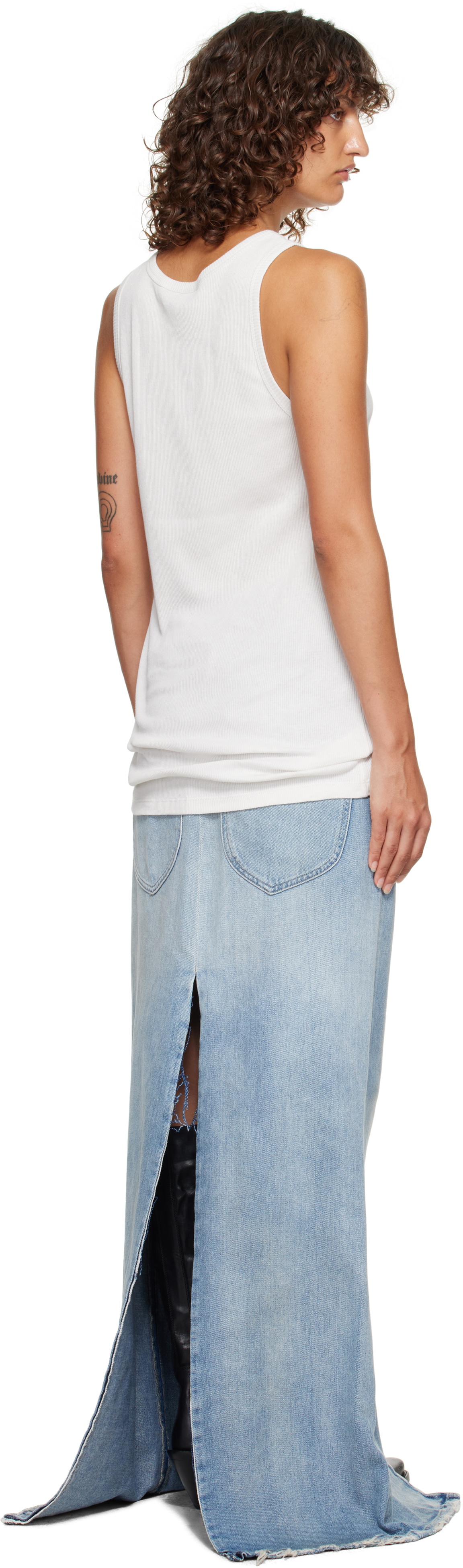 Ann Demeulemeester Off-White Seva Tank Top