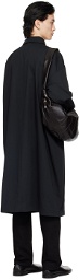 LEMAIRE Black Lightweight Coat