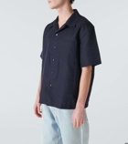 Missoni Cotton and linen bowling shirt