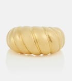 Sophie Buhai - Shell Medium 18kt gold-plated sterling silver ring