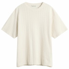 A Kind of Guise Men's Thuy Open Knit T-Shirt in Aran Creme