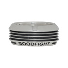 Goodfight Silver Stack and Spool RIng
