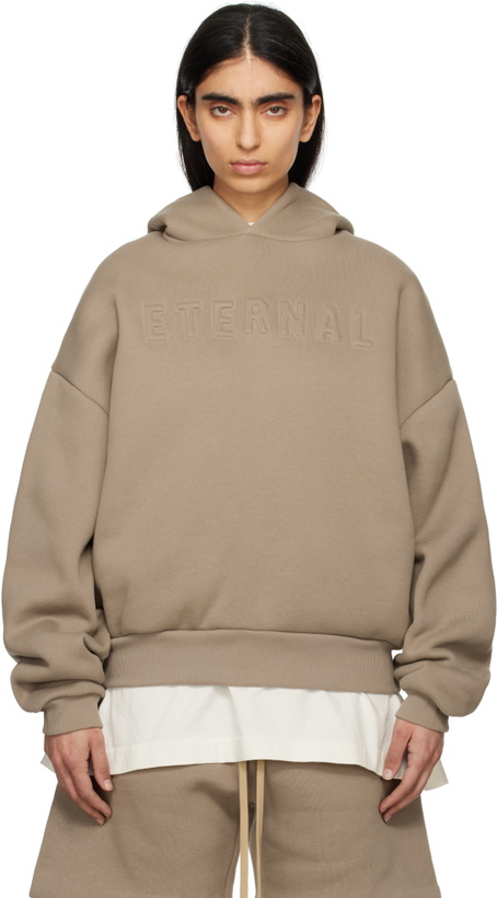 Photo: Fear of God Beige 'Eternal' Hoodie