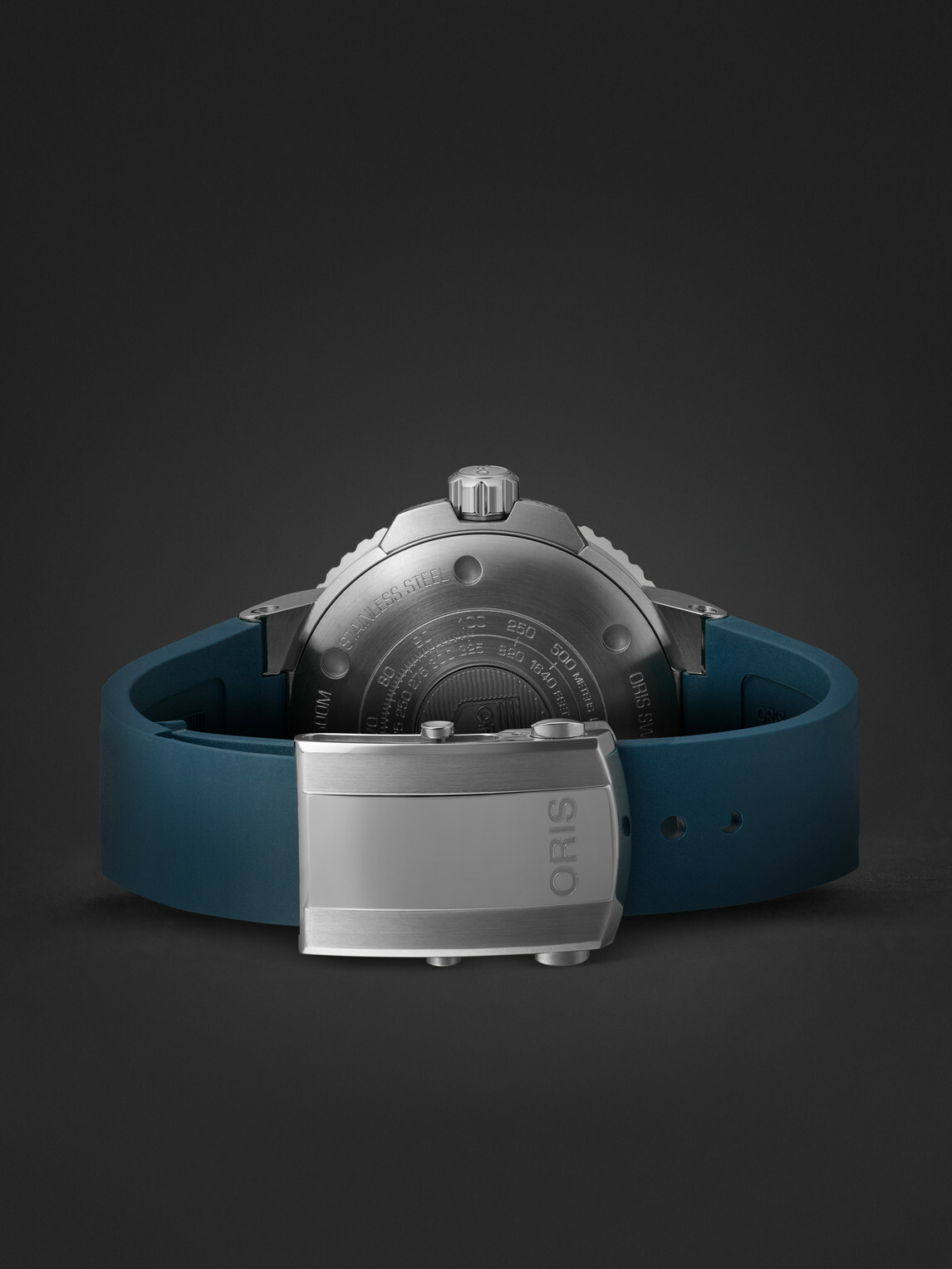 Oris - Aquis Small Second Date Automatic Stainless Steel Watch, Ref. 01 743 7733 4155-07 4 24 69EB