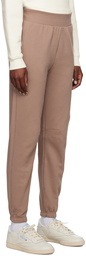 Reebok Classics Taupe Embroidered Lounge Pants