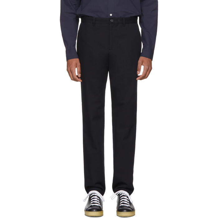 Photo: A.P.C. Navy Chino Lift Trousers 