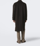 Stòffa Double-breasted cashmere coat