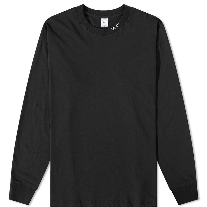 Photo: Reebok Men's Long Sleeve Classic WDE T-Shirt in Black