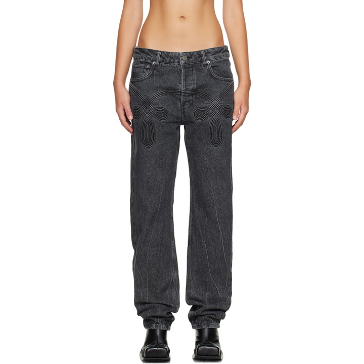 Photo: Stefan Cooke Black Braided Jeans