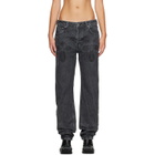 Stefan Cooke Black Braided Jeans