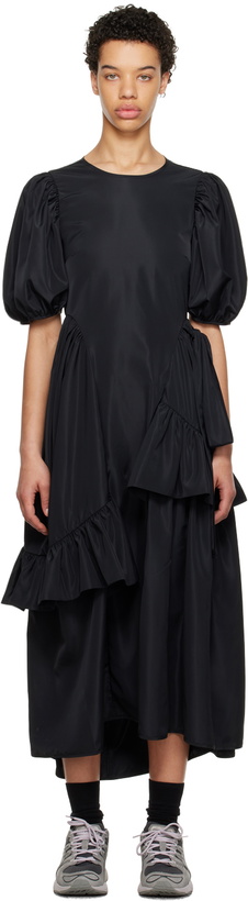 Photo: Cecilie Bahnsen Black Devina Maxi Dress