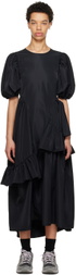 Cecilie Bahnsen Black Devina Maxi Dress